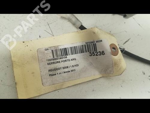 Rear left lock PEUGEOT 5008 (0U_, 0E_) 1.6 HDi | BP9600064C100 