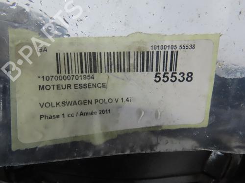 Motor für VW POLO V (6R1, 6C1) 1.4 (6R1) (85 hp) 32377274