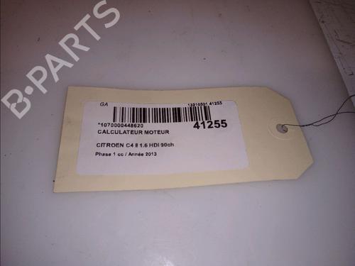Engine control unit (ECU) CITROËN C4 II (NC_) 1.6 HDi 90 | BP14950182M57  - Image 5