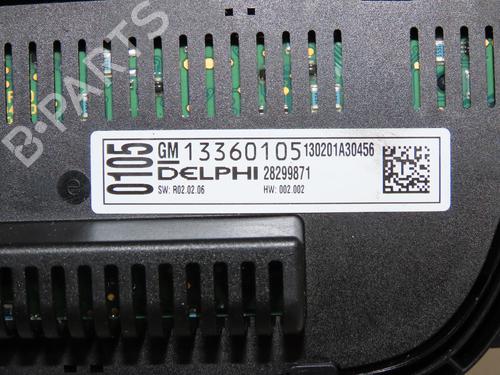 Climate control OPEL ASTRA J (P10) 1.7 CDTI (68) | BP32657956I5 - Image 2