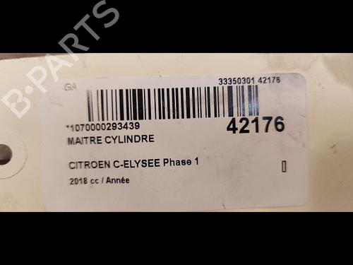 Used Brake master cylinder CITROËN C-ELYSEE (DD_) 1.2 VTi 82 (82 hp) 9615807