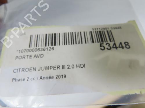 Right front door CITROËN JUMPER II Van 2.0 BlueHDi 130 | BP28831261C3 