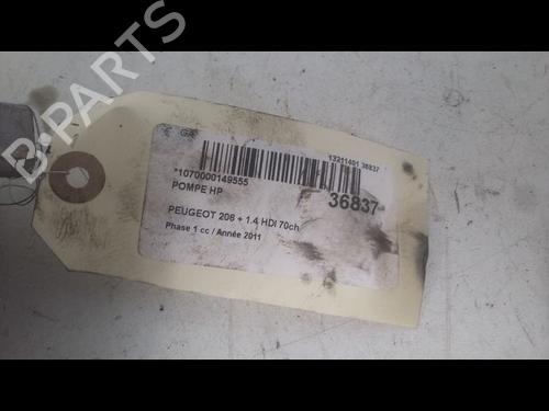 Used Injection pump PEUGEOT 206+ (2L_, 2M_) 1.4 HDi eco 70 (68 hp) 9604011