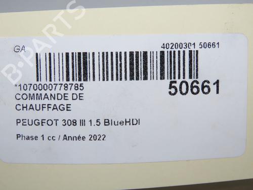Comando chauffage Comando chauffage 37252324 37252324