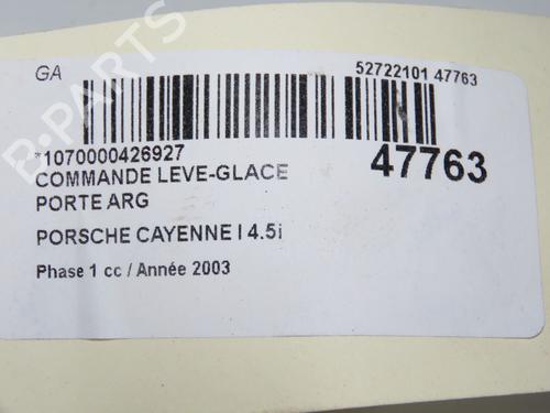 Left rear window switch PORSCHE CAYENNE (9PA) Turbo 4.5 | BP33298121I29 - Image 6