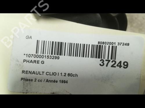 Used Left headlight Left headlight RENAULT CLIO I (B/C57_, 5/357_) 1.2 (B/C/S57A, B/C57S, 5/357F, 5/357J, 5/357L, 5/357R) (58 hp) 23177747 23177747