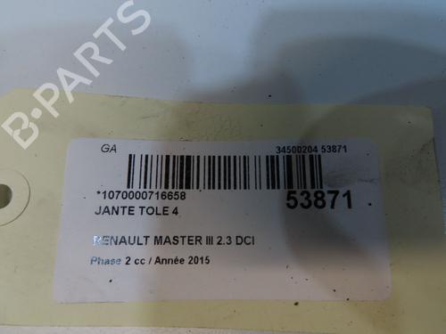 Fælk RENAULT MASTER III Van (FV) 2.3 dCi 165 RWD (FV0P, FV0U, FV10, FV12, FV1E) | BP36367607C45  - Image 5