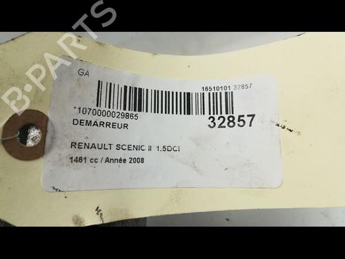 Used Starter RENAULT SCÉNIC II (JM0/1_) 1.5 dCi (JM1E, JM16) (106 hp) 9592990