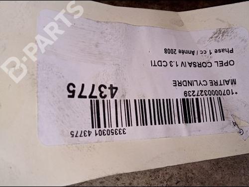 Brake master cylinder OPEL CORSA D (S07) 1.3 CDTI (L08, L68) | BP9618876M77 