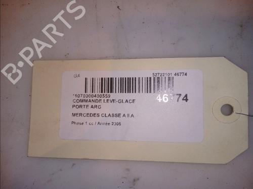 Used Left rear window switch Left rear window switch MERCEDES-BENZ A-CLASS (W169) A 180 CDI (169.007, 169.307) (109 hp) 14951763 14951763