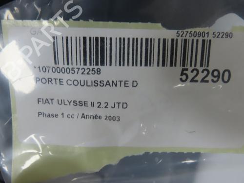 Used Right slide door Right slide door FIAT ULYSSE (179_) 2.2 JTD (128 hp) 22996946 22996946
