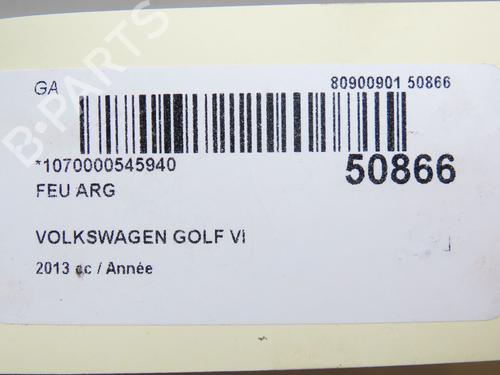 left-taillight-vw-golf-vi-variant-aj5-2009-2010-2011-2012-2013-2014-28802311 main image