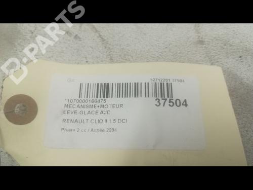 Front right window mechanism RENAULT CLIO II (BB_, CB_) 1.5 dCi (B/CB08) | BP9601747C23 
