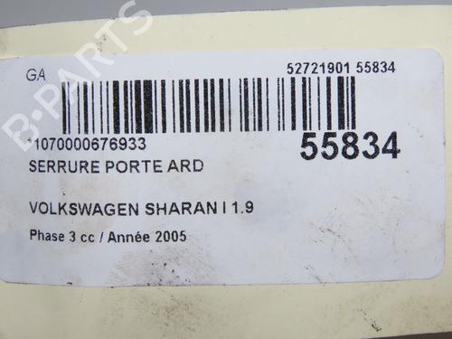Højre bagtil lås Højre bagtil lås 37650842 37650842