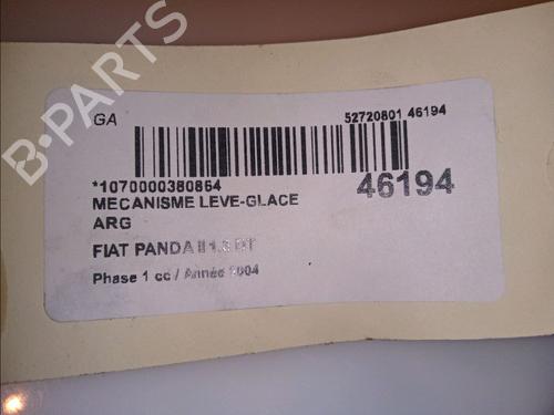Rear left window mechanism FIAT PANDA (169_) 1.3 D Multijet (169.AXC1A) | BP11103135C24