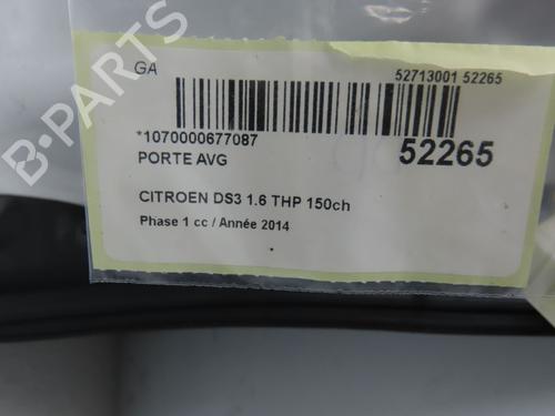 Left front door CITROËN DS3 (SA_) 1.6 THP 155 | BP31120766C2