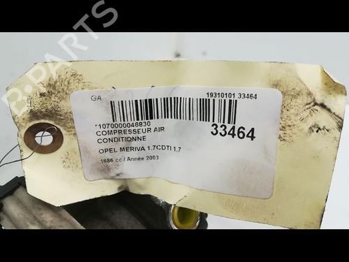 AC compressor OPEL MERIVA A MPV (X03) 1.7 CDTI (E75) | BP36493556M34 - Image 5