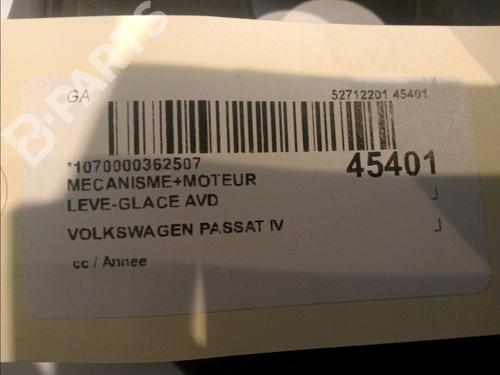 Front right window mechanism VW PASSAT B6 Variant (3C5) 2.0 TDI | BP11102188C23 