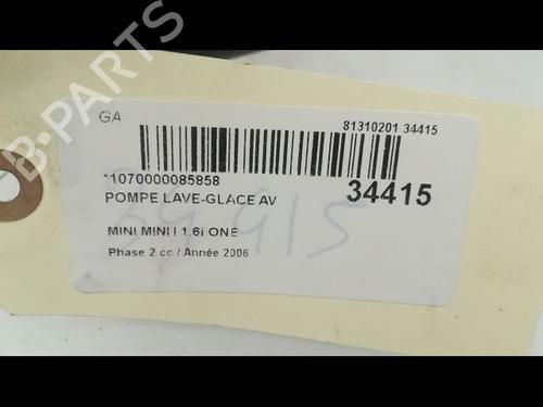 Used Washer pump MINI MINI (R50, R53) Cooper (116 hp) 23178455