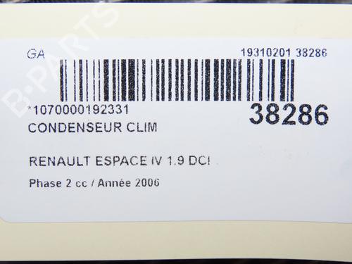 Heater matrix RENAULT ESPACE IV (JK0/1_) 1.9 dCi (JK0U) | BP24344359M63 