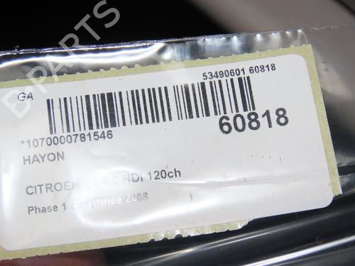 Used Tailgate Tailgate CITROËN C8 (EA_, EB_) 2.0 HDi (120 hp) 39997104 39997104