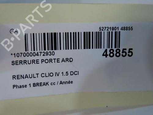Used Rear right lock Rear right lock RENAULT CLIO IV Grandtour (KH_) 1.5 dCi 75 (75 hp) 16667311 16667311