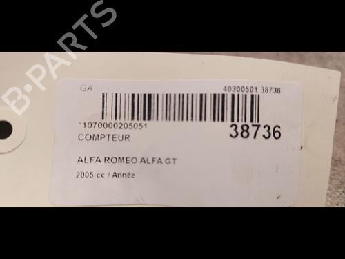 Instrument cluster ALFA ROMEO GT (937_) 2.0 JTS (937CXH1A, 937CXH11) | BP23174799C47 