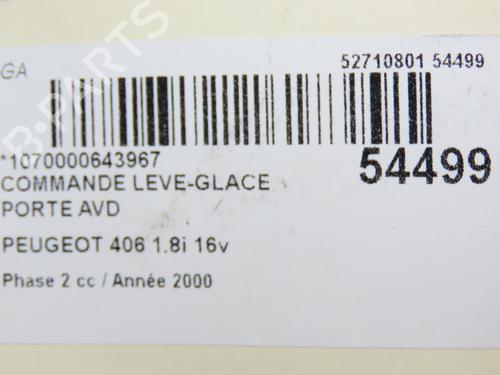Switch PEUGEOT 406 (8B) 1.8 16V | BP28801898I30 