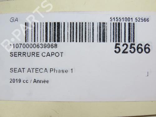 hjelmlås SEAT ATECA (KH7, KHP) 1.6 TDI | BP28968397C133 - Image 6