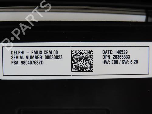 Radio CITROËN C4 II (NC_) 1.6 HDi 90 | BP22774511E6 