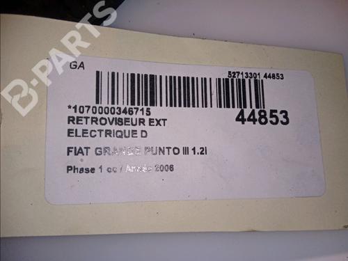Right mirror FIAT GRANDE PUNTO (199_) 1.2 | BP11102575C27 