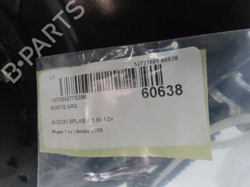 Used Left rear door Left rear door SUZUKI SPLASH (EX) 1.0 (A5B310) (65 hp) 40162974 40162974
