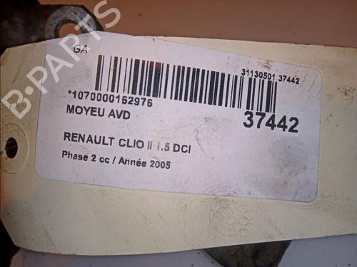 Left front steering knuckle RENAULT CLIO II (BB_, CB_) 1.5 dCi (B/CB07) | BP14875477M25 