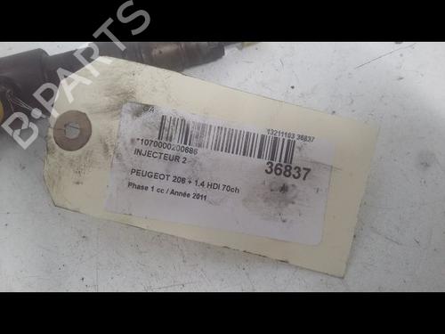 Used Injector PEUGEOT 206+ (2L_, 2M_) 1.4 HDi eco 70 (68 hp) 9604007