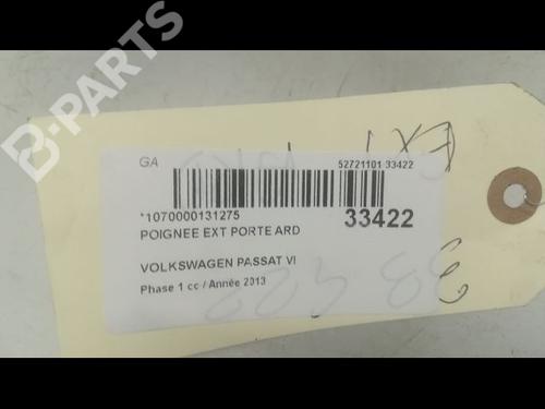 Rear right exterior door handle VW PASSAT B7 (362) 1.6 TDI | BP9599139C130