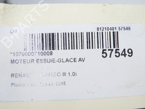 Front wiper motor RENAULT TWINGO III (BCM_, BCA_) 1.0 SCe 70 | BP36819959M29 - Image 5