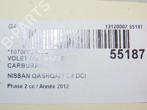 Used Fuel flap NISSAN QASHQAI I (J10, NJ10) 1.6 dCi All-wheel Drive (130 hp) 29045726