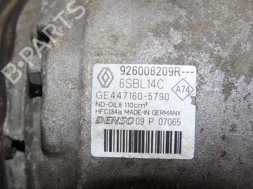AC-Kompressor RENAULT MEGANE III Hatchback (BZ0/1_, B3_) 1.5 dCi (BZ09, BZ0D, BZ1W, BZ29, BZ14) | BP27602163M34 