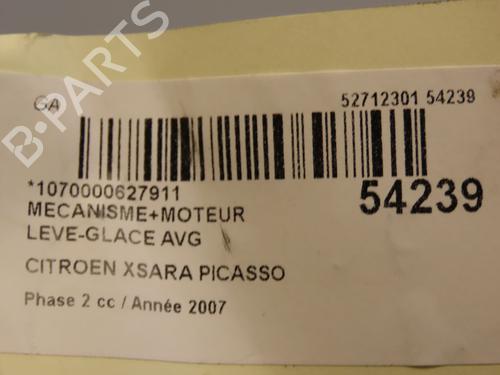 Used Front left window mechanism CITROËN XSARA PICASSO (N68) 1.6 HDi (90 hp) 28831206