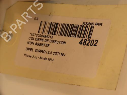 Used Steering column OPEL VIVARO A Van (X83) 2.0 CDTI (F7) (90 hp) 23172943