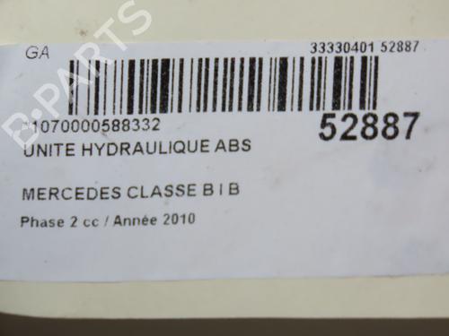 ABS pump MERCEDES-BENZ B-CLASS Sports Tourer (W245) B 180 CDI (245.207) | BP28829965M43