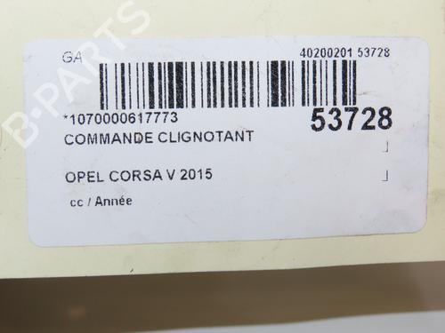 Steering column stalk OPEL CORSA E (X15) 1.3 CDTI (08, 68) | BP28830309I23 - Image 5