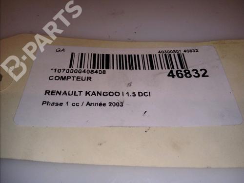 Instrument cluster RENAULT KANGOO (KC0/1_) 1.5 dCi (KC08, KC09) | BP12094934C47 