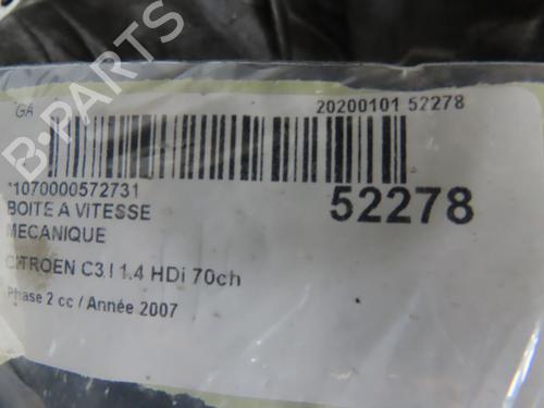 Used Gearbox CITROËN C3 I (FC_, FN_) 1.4 HDi (68 hp) 25150699