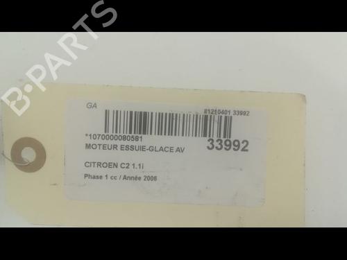 Used Front wiper motor CITROËN C2 (JM_) 1.1 (60 hp) 9596295