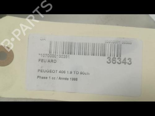 Right taillight PEUGEOT 406 (8B) 1.9 TD | BP9599059C35