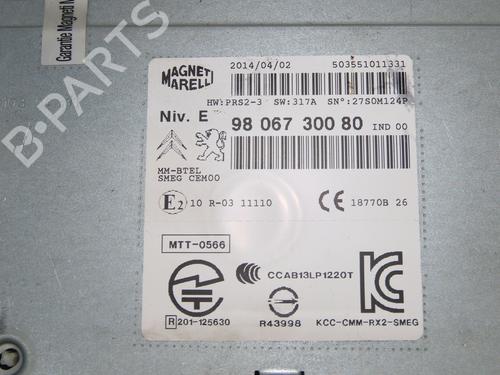 Radio PEUGEOT 2008 I (CU_) 1.6 HDi | BP32432950E6 