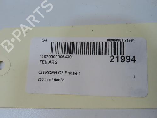 Used Left taillight Left taillight CITROËN C2 (JM_) 1.1 (60 hp) 34333589 34333589