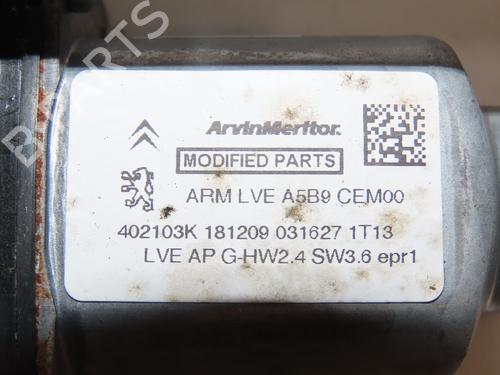 Lève-vitre avant gauche CITROËN BERLINGO MULTISPACE (B9) 1.6 HDi 110 | BP29441760C22 
