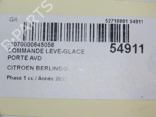 Switch CITROËN BERLINGO Box Body/MPV (B9) 1.6 HDi 75 | BP30522337I30 